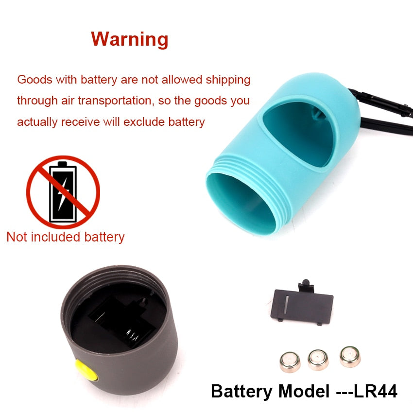 נרתיק פנס לשקיות קקי