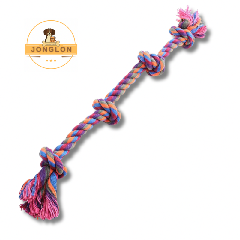 משחק חבלים המוציא אנרגיות לכלב